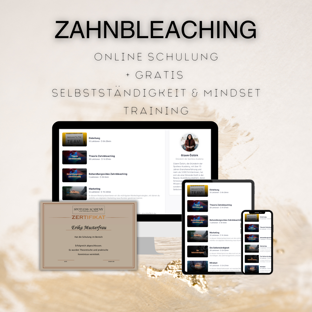 Zahnbleaching schulung fashion